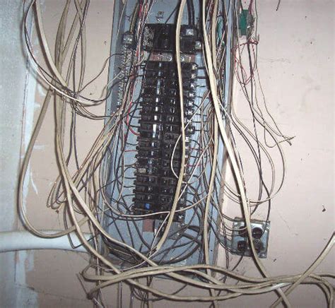 electrical box wiring messy|electrical problems with wiring.